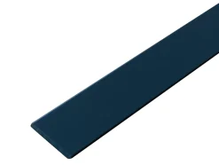Plinthe en MDF arrondie Ninna couleur bleue 10X70mm L.2,44m