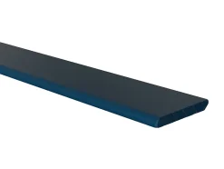 Plinthe en MDF arrondie Ninna couleur bleue 10X70mm L.2,44m