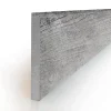 Plinthe industrie gris 7,3 x 60 cm vendue par 2