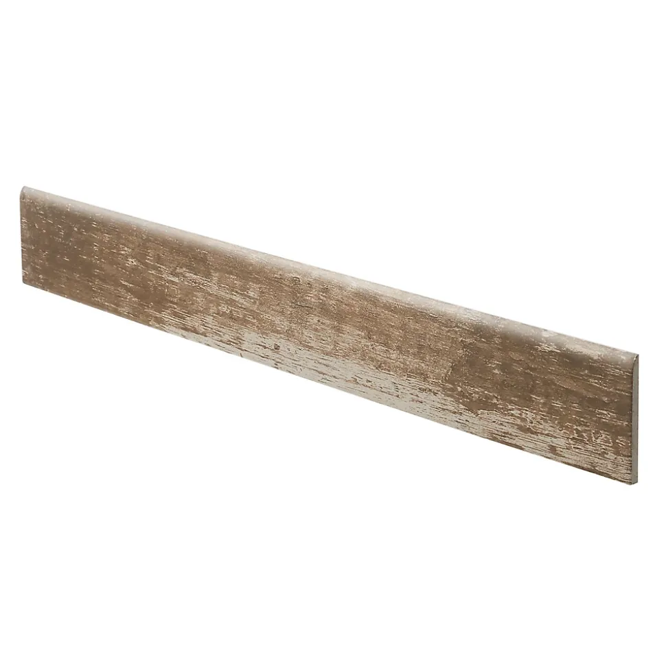 Plinthe naturelle 8 x 60 cm Worn Wood