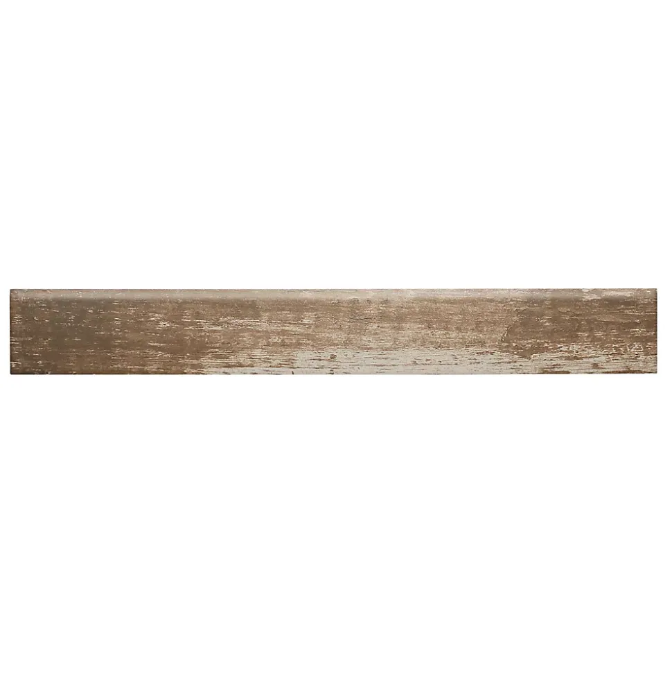 Plinthe naturelle 8 x 60 cm Worn Wood