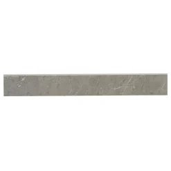 Plinthe Ultimate marbre poli gris 8 x 60 cm