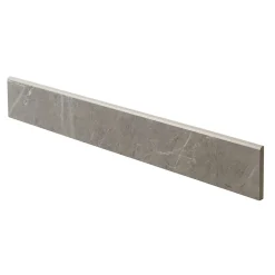 Plinthe Ultimate marbre poli gris 8 x 60 cm
