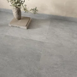 Plinthes carrelage Mitha gris clair l.7 x L.60 cm
