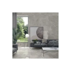 Plinthes pour Carrelage grès cérame effet marbre GRIGIO VENATO - Gris - Plinthe 80x9.4 cm boîte de ml - Gris