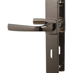 Poignée de porte intérieure - Muze - Vachette - Diamant noir - Clé L - 195 mm