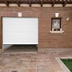 Porte de garage enroulable alu blanche RAL 9003 240 x h.200 cm
