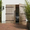 Porte de garage GoodHome 2 vantaux bois 240 x h.200 cm