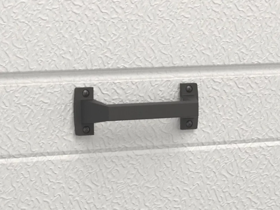 Porte de garage sectionnelle à cassette blanc avec fenêtres motorisée L254 x H218 cm - CAOPAS