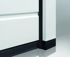 Porte de garage sectionnelle acier Hormann Planar blanc RAL 9016 Matt Deluxe - l.300 x h.200 cm - motorisée