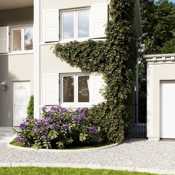 Porte d'entrée FORTIA pvc blanc RAL 9003 Lorne 97 x h.219 cm poussant droit