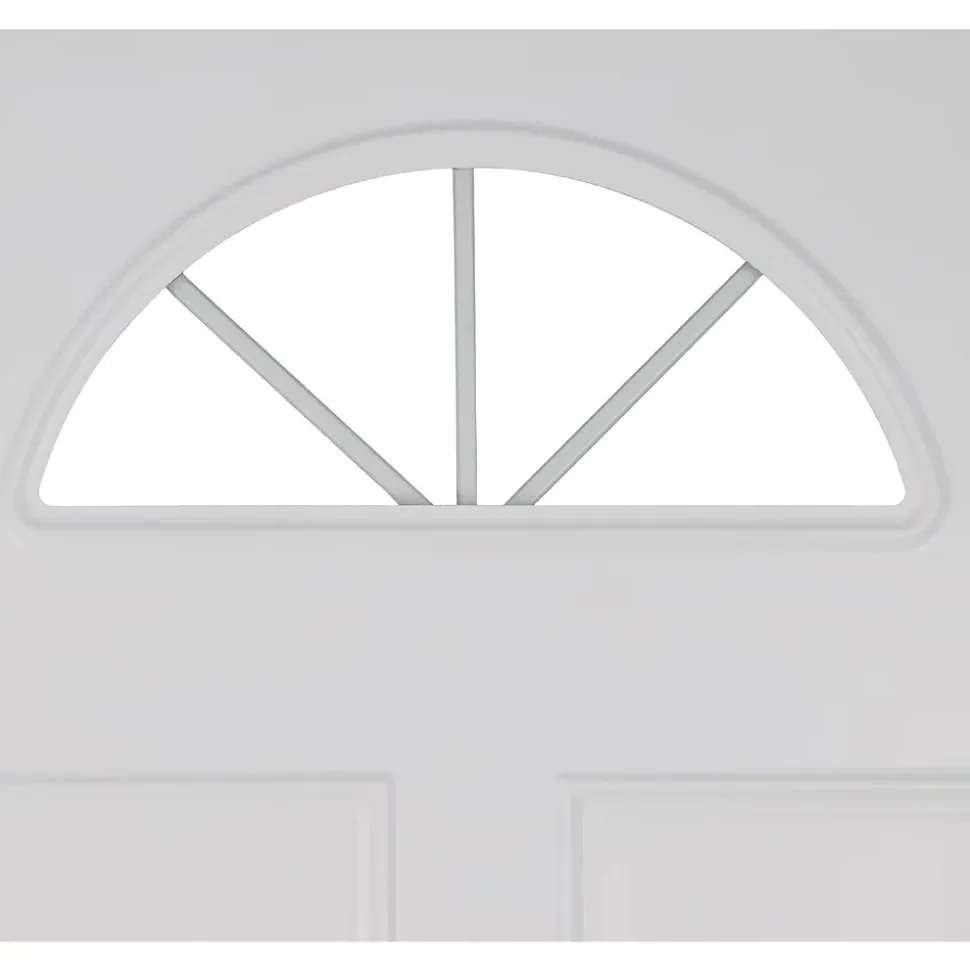 Porte d'entrée FORTIA pvc blanc RAL 9003 Lorne 97 x h.219 cm poussant gauche