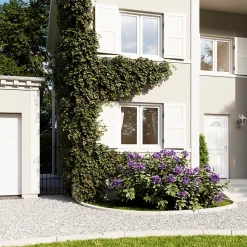 Porte d'entrée FORTIA pvc blanc RAL 9003 Lorne 97 x h.219 cm poussant gauche