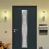 Porte d'entrée Hörmann acier galvanisé l.90 x h.215 cm poussant droit THP700B gris anthracite ral 7016