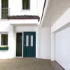 Porte d'entrée Hörmann acier galvanisé l.90 x h.215 cm poussant droit THP410S gris anthracite ral 7016