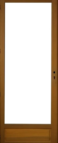 Porte Fenetre Bois 1 Vantail H215 X L80 Côte Tableau Tirant Gauche Gd Menuiseries