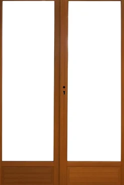 Porte Fenetre Bois 2 Vantaux H225 X L120 Côte Tableau Gd Menuiseries