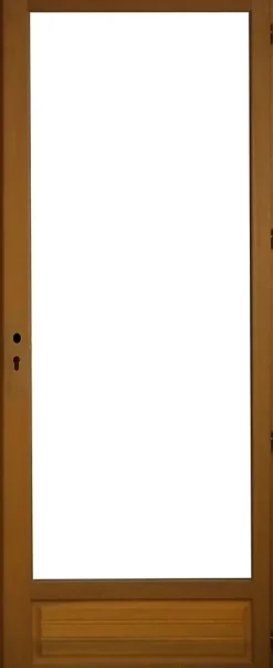 Porte Fenetre Bois 1 Vantail H215 X L80 Côte Tableau Tirant Droite Gd Menuiseries