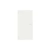 Porte Métallique Industrielle De Service Isolée Réversible L800 H2150 RAL9010 En Applique