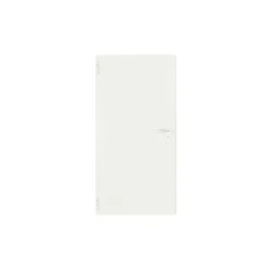 Porte Métallique Industrielle Coupe Feu 1H Réversible L1100 H2150 RAL9010 En Applique