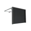 Porte Sectionnelle Manuelle StandardLine Linteau 100mm Lisse Gris Ral 7016 L2375xH2125 4M