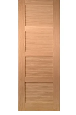 Porte seule 4 Panneaux CETUS bois chêne européen 2040 x 830