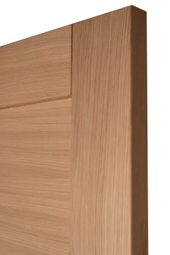 Porte seule 3 Panneaux URSA bois chêne européen 2040 x 730