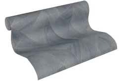 Profhome 361333-GU Papier peint à motifs graphiques lisse mat 5,33 m2