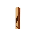 Profilé décoratif Li Angle intérieur Ilcom en acier inoxydable 30 mm x 30 mm x 2700 mm - cuivre poli