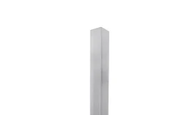 Profilé décoratif Li Angle intérieur Ilcom en acier inoxydable 30 mm x 30 mm x 2700 mm - argent satiné