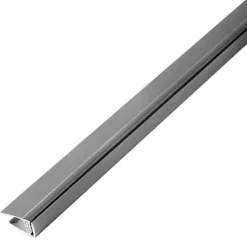 Profilé de finition d'extrémité Grosfillex clipsable L.2,60m alu