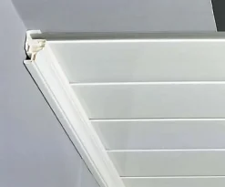 Profil de finition pour plafond et corniche Grosfillex PVC mat blanc L.2,6m