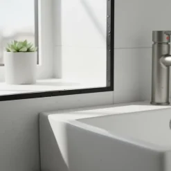 QUEST Cornière PVC 50x20 mm de protection et de décoration, baguette d'angle de finition, profilé L, KT, rigide, noir, 200 cm