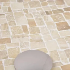Revêtement mosaïque en pierre marbre et onyx