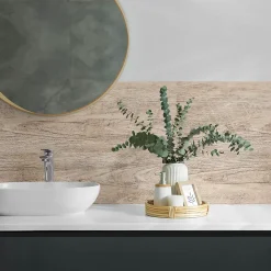 Revêtement Mural PVC Wallfluent 100x50 cm Motifs Entrelacés Dans Une Grille 1 pièce