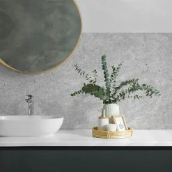 Revêtement Mural PVC Wallfluent 120x60 cm Motif Avec Des Pierres En Arrière-Plan 1 pièce