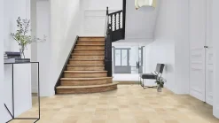 Revêtement sol PVC Tarkett Pluton effet carrelage 4m (vendu au m²)