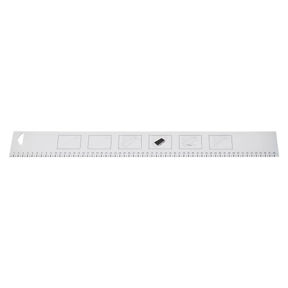 Règle de tapissier GoodHome 58.5 x 6.7cm
