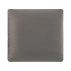 Set de 4 coussins muraux Carpino en velours 30 x 30 cm gris foncé neu.haus