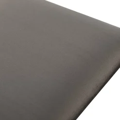 Set de 4 coussins muraux Carpino en velours 30 x 30 cm gris foncé neu.haus