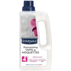 Shampoing assainissant moquettes Starwax 1L