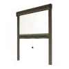 Store Moustiquaire Recoupable LUXE - L125 x H160cm - Bronze