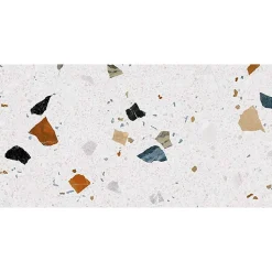 STRACCIATELLA NACAR - Carrelage aspect terrazzo coloré 60x120 cm(vendu par boite 1.44m2)