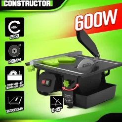 Table coupe carrelages 600W - 180mm - Constructor
