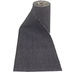 Tapis de passage en sisal couloir et escalier - Anthracite - Echantillon 15 x 20 cm