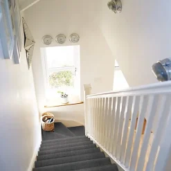 Tapis de passage en sisal couloir et escalier - Anthracite - Echantillon 15 x 20 cm
