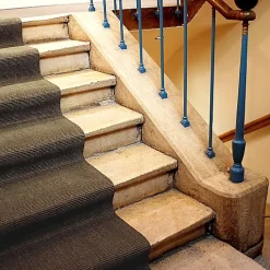 Tapis de passage en sisal couloir et escalier - Moka - Rouleau de 0,67m x 6m