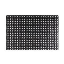 Tapis en caoutchouc avec anneaux Octo Door 23 mm 60 x 80 cm