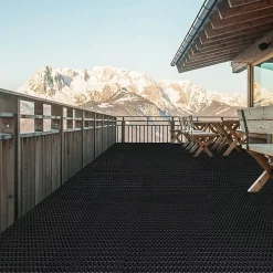 Tapis en caoutchouc avec anneaux Octo Door 23 mm 40 x 60 cm