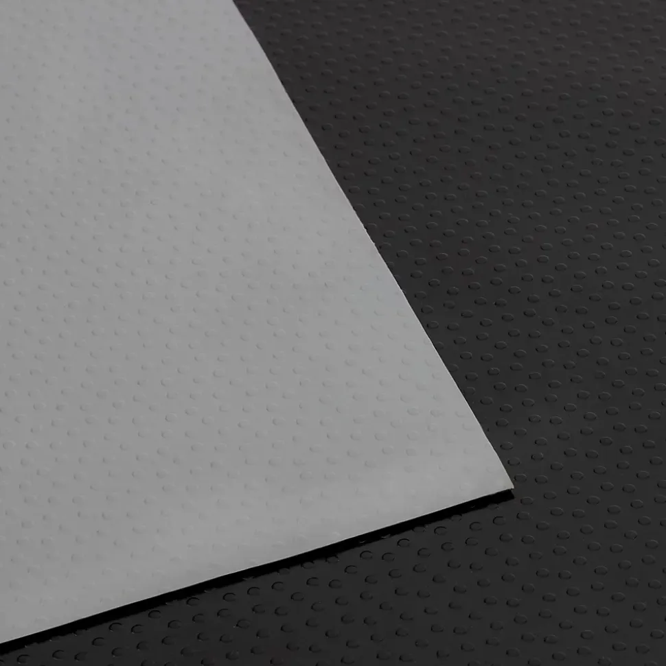 Tapis en caoutchouc Dots Gris 120 x 50 cm - Floordirekt